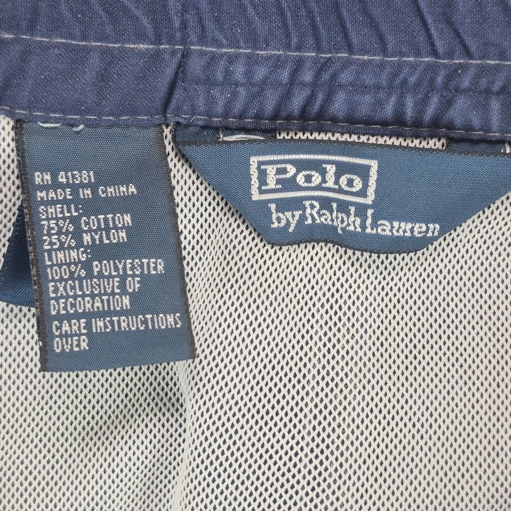 Polo Ralph Lauren Swim Trunks Mens Medium Blue Big Pony Board Shorts